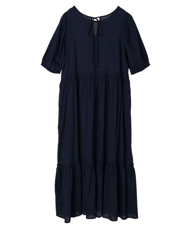 Green Parks ・ＥＬＥＮＣＡＲＥ　ＤＵＥ　ティアードワンピース Navy