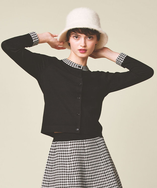 TOCCA ANGORA MIX BUCKET HAT アンゴラ混 バケットハット アイボリー系