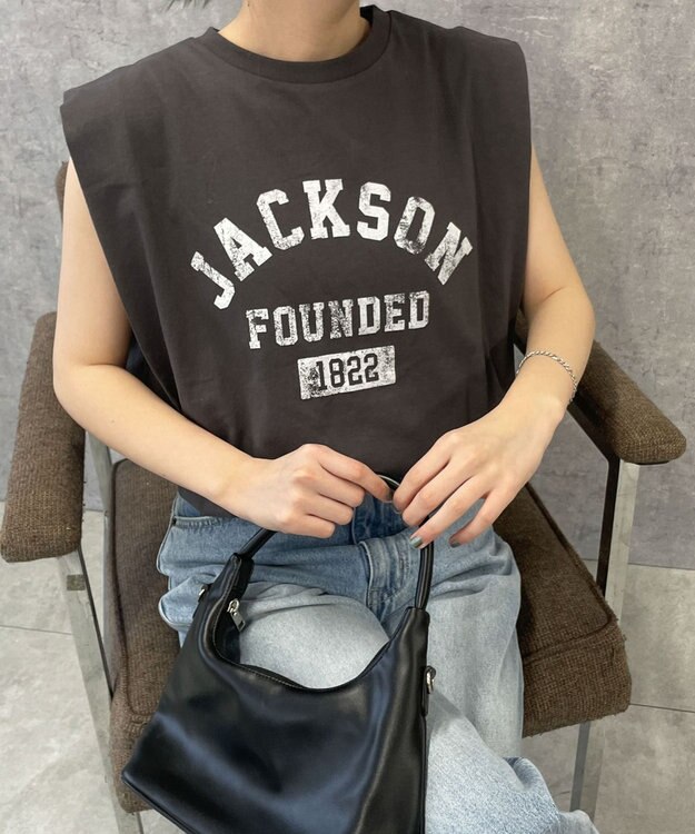 WEGO タックノースリーブT スミクロ