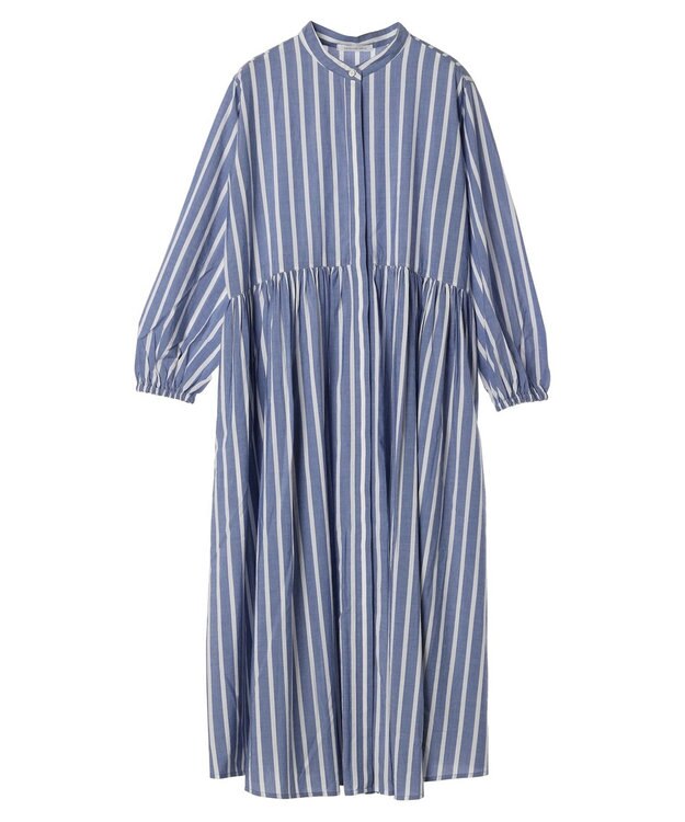 AMERICAN HOLIC アソートギャザーフレアワンピース Stripe Navy