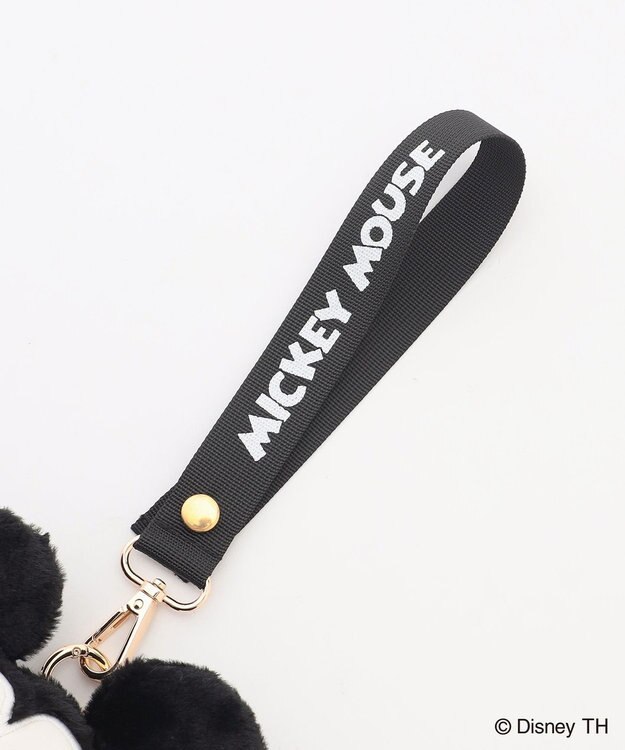 ANY 【ディズニー】ミッキーマウス／フェイスポーチチャーム ブラック