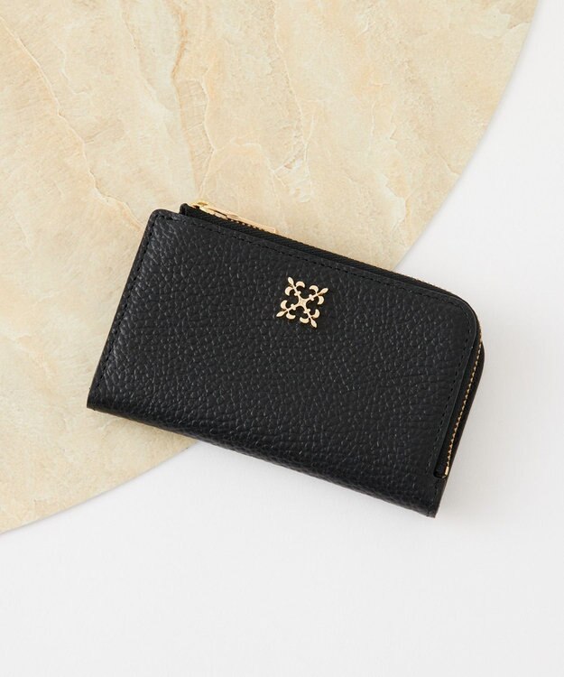 russet 【2025AW新作】ミニモノグラムプレートフラグメントケース(SO-435) Black