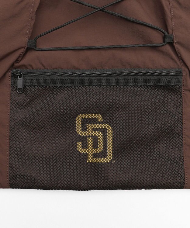 WEGO 別注MLBドローコードナップサック ブラウン
