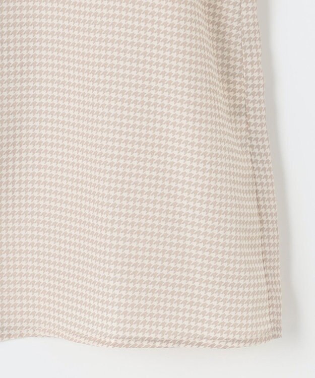 ANY SIS L 【洗える】フリルスタンドピンタック ブラウス アイボリー系