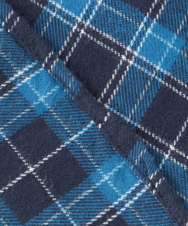 J.PRESS MEN 【WEB・一部店舗限定】フランネルチェック シャツ / B.D. ネイビー系3