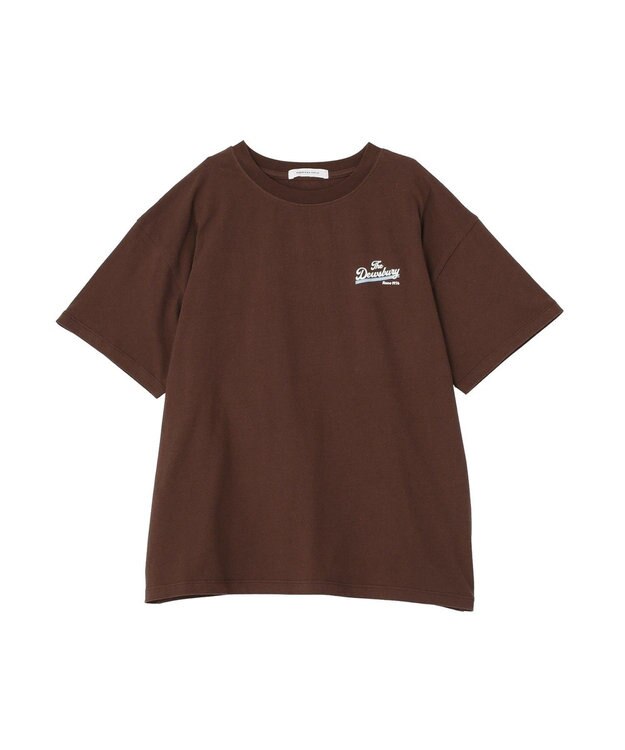 AMERICAN HOLIC サガラ刺繍Ｔシャツ Brown