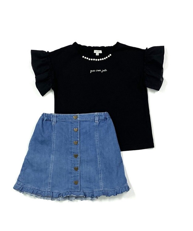 ONWARD Reuse Park スタッフおすすめ！KIDSコーデ商品/サイズ140【any FAM】カットソー春夏×スカート春夏 その他