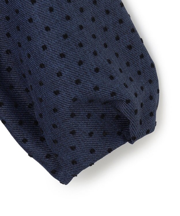 TOCCA 【洗える】NIGHT CURTAIN ドレス ブルー×ドット柄