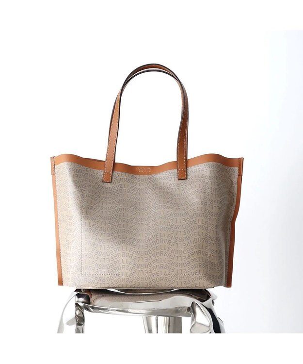 PELLE BORSA ミディアムトート Grise グリーズ 9111 キャメル