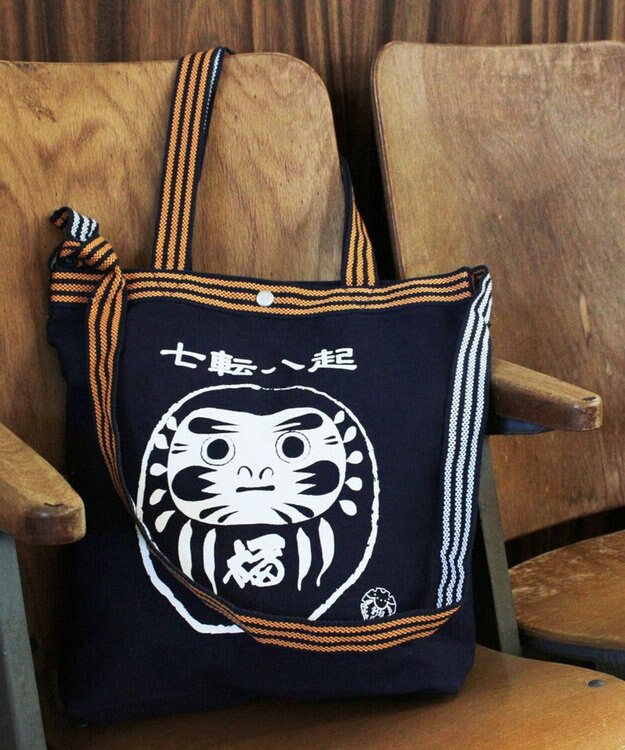 ROOTOTE 1974【A4サイズ収納】RT.トール.クールジャパン.マエカケ-B 02：ダルマ