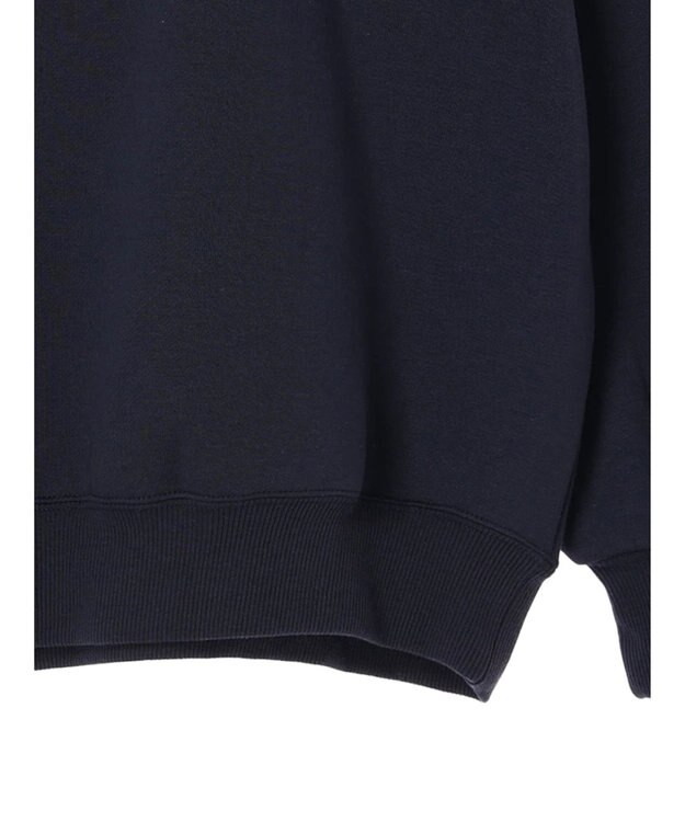 Green Parks ムジークタイガー／裏起毛刺しゅうプルオーバー Navy
