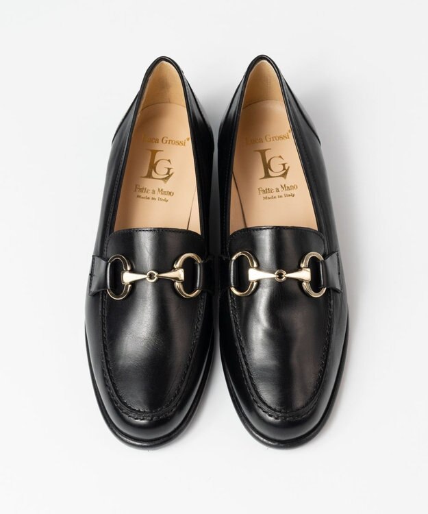 BONTRE 【LucaGrossi/ルカグロッシ】ビットローファー ブラック