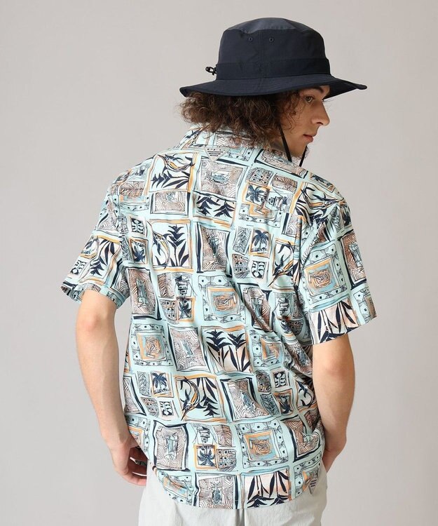 Columbia Columbia/ トローラーズ ベスト II ショートスリーブシャツ /コロンビア Collegiate Navy Resort Time