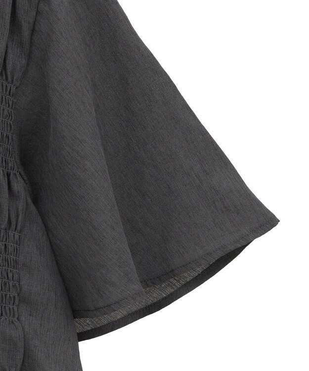 Green Parks ＳＥＴ２点マジョリカシャーリングブラウス＋タンク Light Green