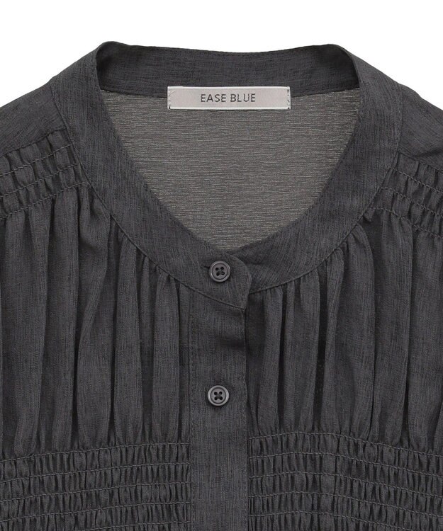 Green Parks ＳＥＴ２点マジョリカシャーリングブラウス＋タンク Light Green