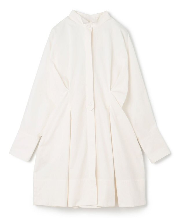 uncrave コットンツイル シャツワンピース（uncrave WHITE） オフ