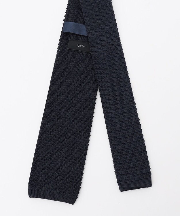 JOSEPH HOMME シルキーニットタイ ネイビー系