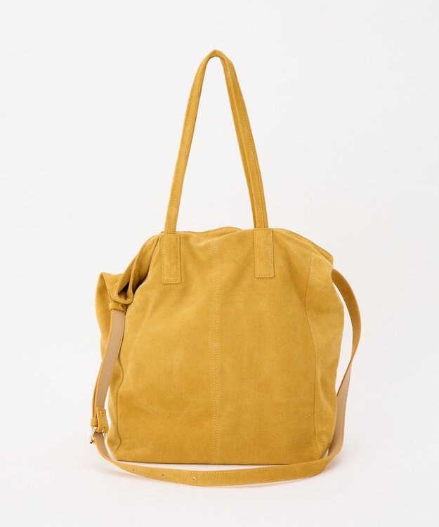 russet 【2025AW新作】スエード2WAYトートバッグ(CE-1577) Yellow
