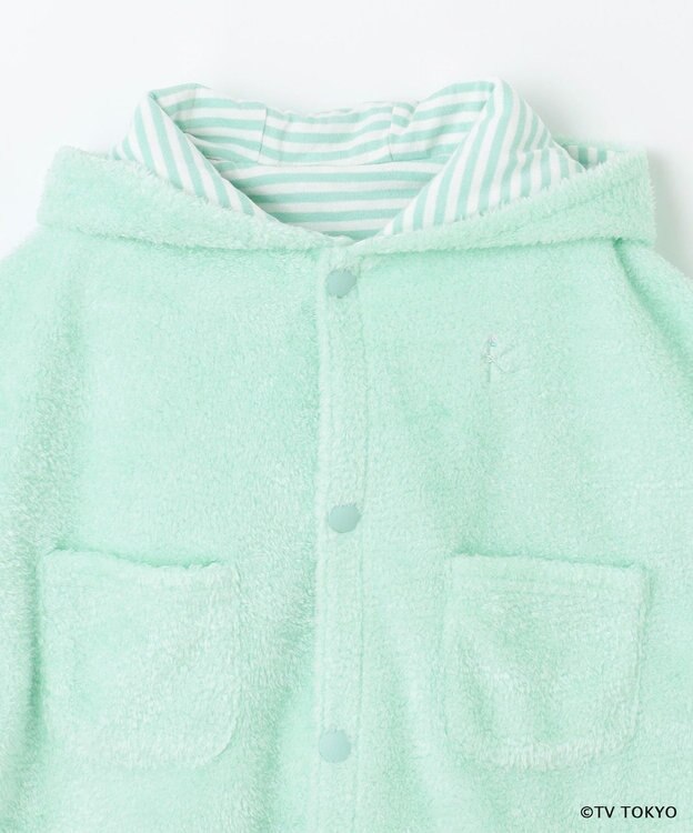 組曲 KIDS 【90㎝】シナぷしゅなりきり マント ミントグリーン