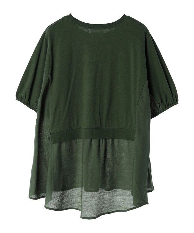 Green Parks カットドッキングフレアラインプルオーバー Green