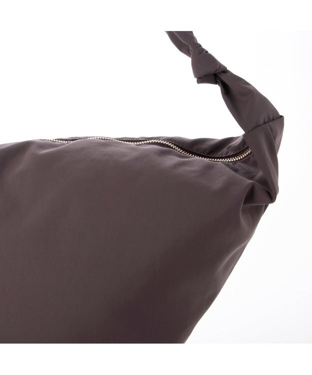 UNBILLION カシュカシュ cachecache / シワナイロンビッグバッグ パープル