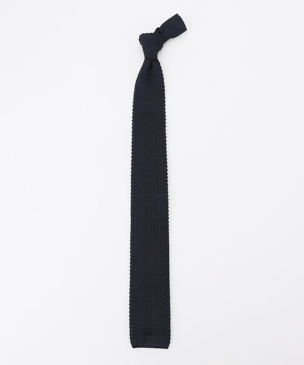 JOSEPH HOMME シルキーニットタイ ネイビー系
