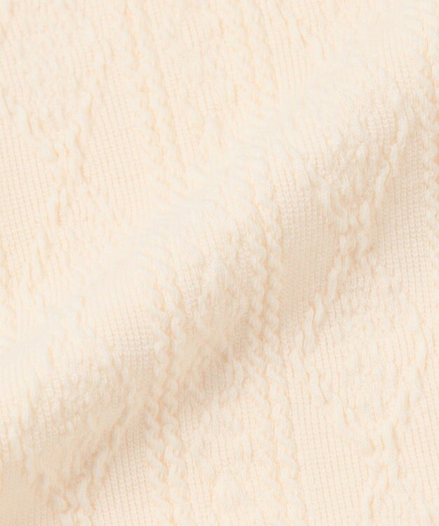 ANY KIDS ケーブル ジャガードレギンス エクリュ