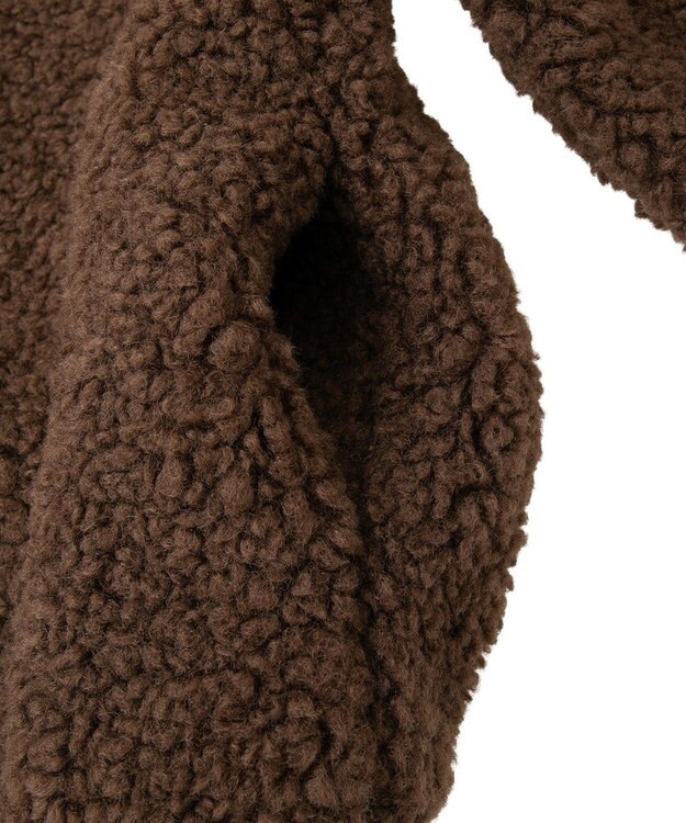 Green Parks Ｖネックボアカーディジャケット Brown