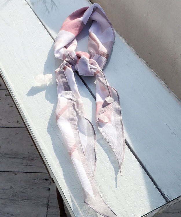 Tiaclasse ロングストール ピンク