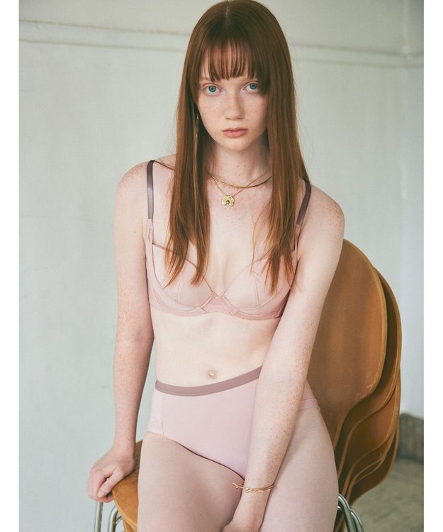 WACOAL WEB限定 ブラジャー 【ハグするブラ】 体温を感知してカラダになじむ 谷間メイク 脇高設計 Gカップまで対応 大きいサイズ レディース BMM700 /ワコール ピーチ