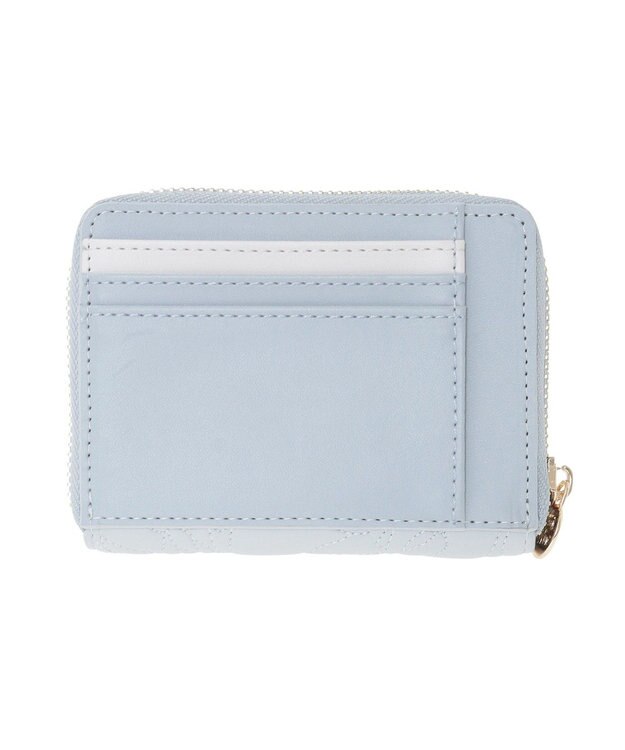 Maison de FLEUR リボンキルティングフラグメントケース Sax