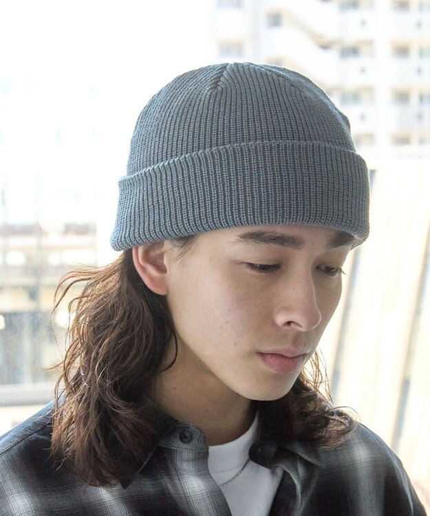 WEGO 【ユニセックス着用ITEM】2wayシングルニットワッチ ダークグレー