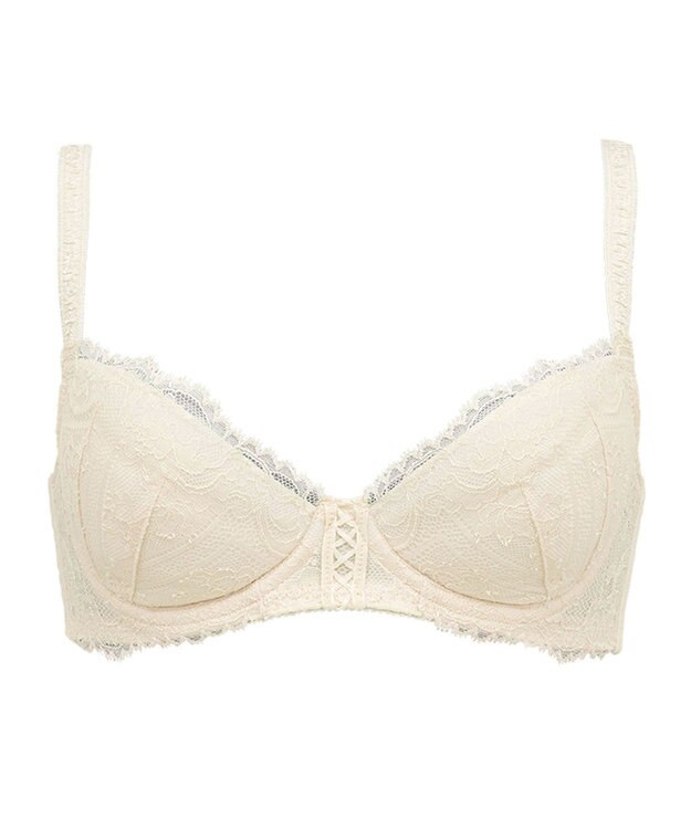 BRADELIS New York 【BRADELIS New York / 育乳ブラ・STEP1 集める】 ジャスミンステップ1ブラ22A1  しっかりバストを集めてナチュラルなシルエットを作る補整ブラ エクリュ