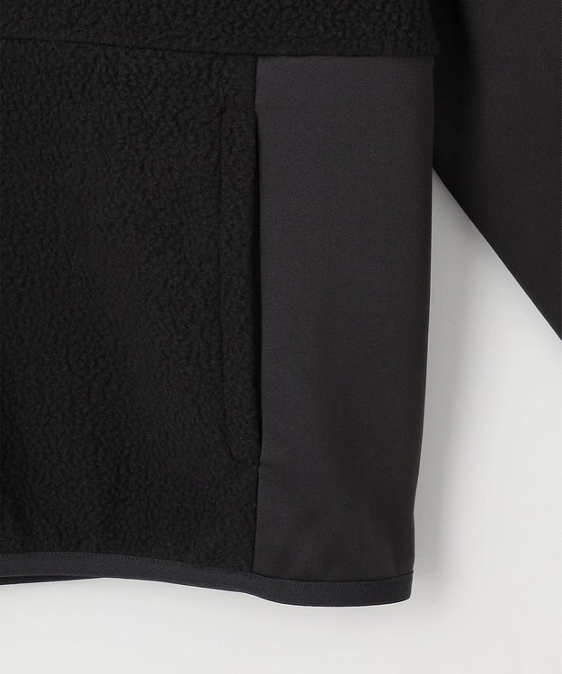 23区GOLF 【MEN】ボアフリースプルオーバー ブラック系