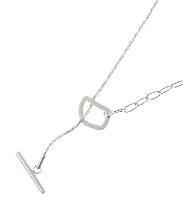 Green Parks ｅｖｅｒｙｗａｌｋ．ステンレスマルチウェイネックレス Silver