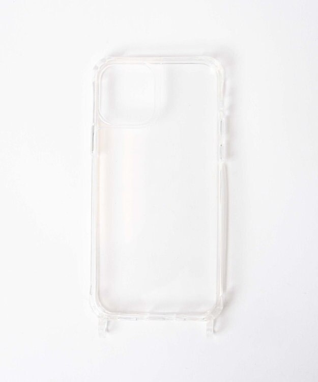 WEGO ストラップホール付きクリアiphoneケース 柄1