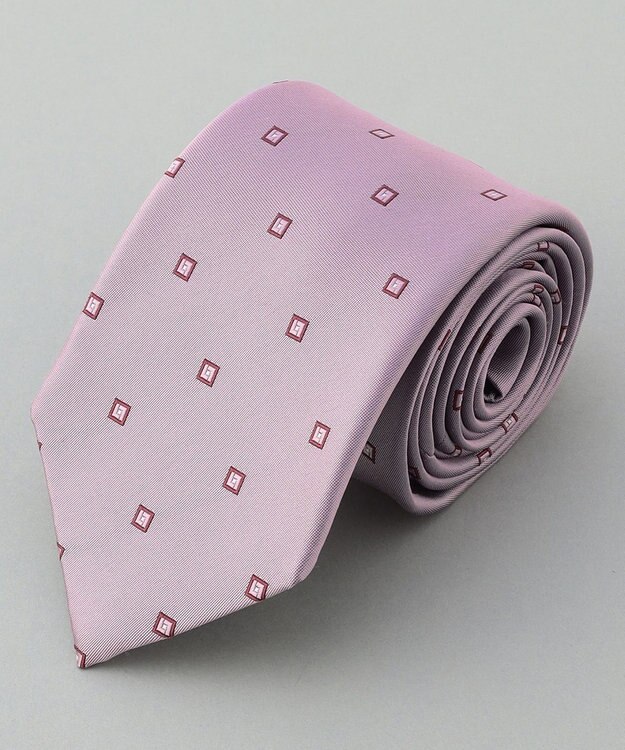 GOTAIRIKU GOTAIRIKU別注【日本製】シルク ネクタイ_小紋柄 ピンク系8