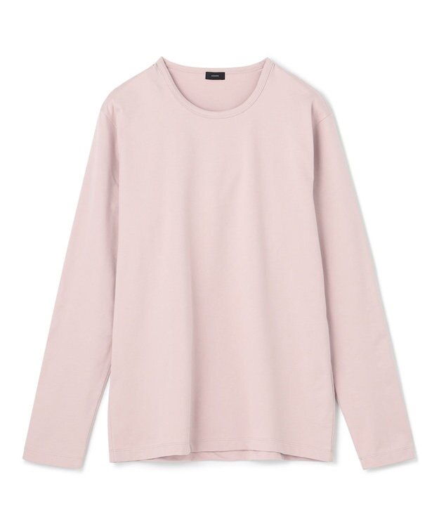 JOSEPH HOMME スビンソフトジャージー　クルーネック長袖Ｔシャツ ローズ系