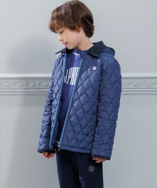 J.PRESS KIDS 【140-170cm】20/2 天竺ロゴ カットソー ダルブルー系