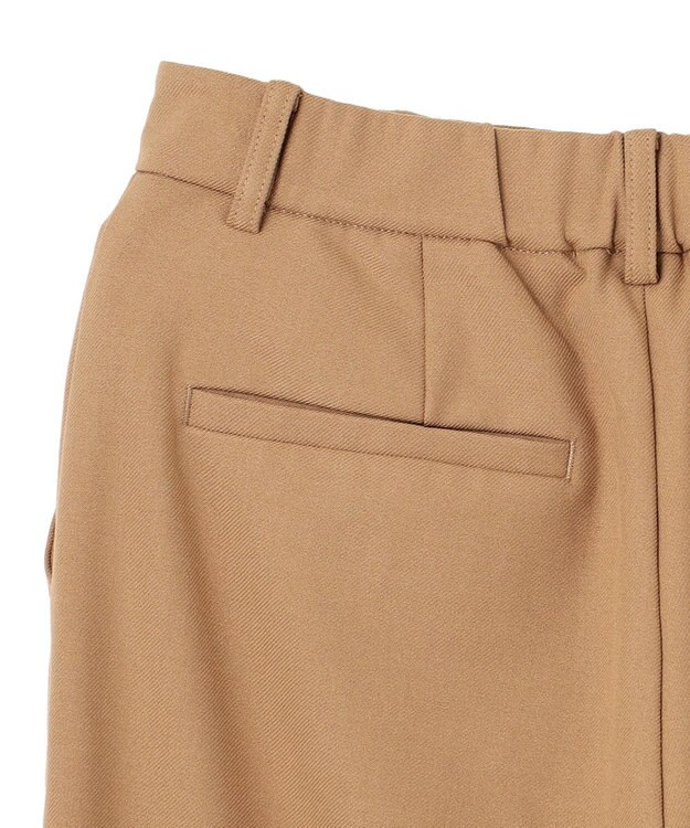 UNFILO beauty warm テーパードパンツ キャメル