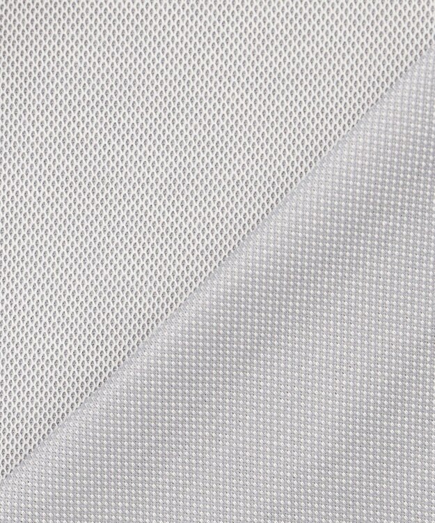 JOSEPH ABBOUD 【日本素材・オーガニックコットン使用】オーガニックコットンクールビズ ポロ ライトグレー系