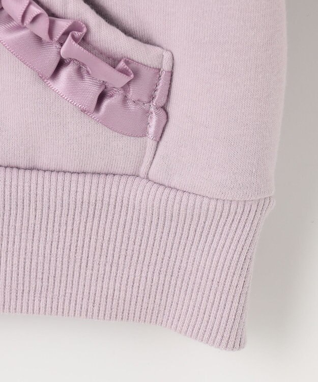 ANY KIDS 裏ボアボンディングブルゾン ラベンダー