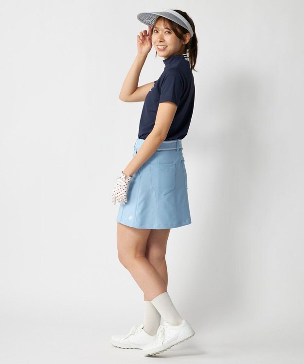 FILA GOLF／marie claire 【marie claire SPORT】ベーシックスカート ブルー