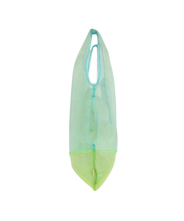 ROOTOTE 0376【直営店限定商品：オーガンジーエコバッグ】/ EU.RSルーショッパー.MID.SUK-A 03：ミント/イエロー