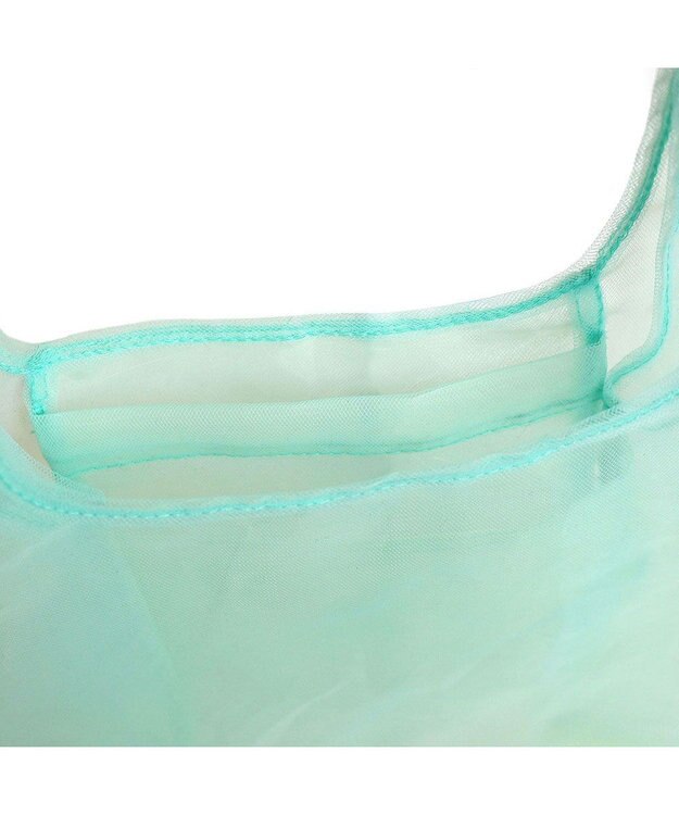 ROOTOTE 0376【直営店限定商品：オーガンジーエコバッグ】/ EU.RSルーショッパー.MID.SUK-A 03：ミント/イエロー
