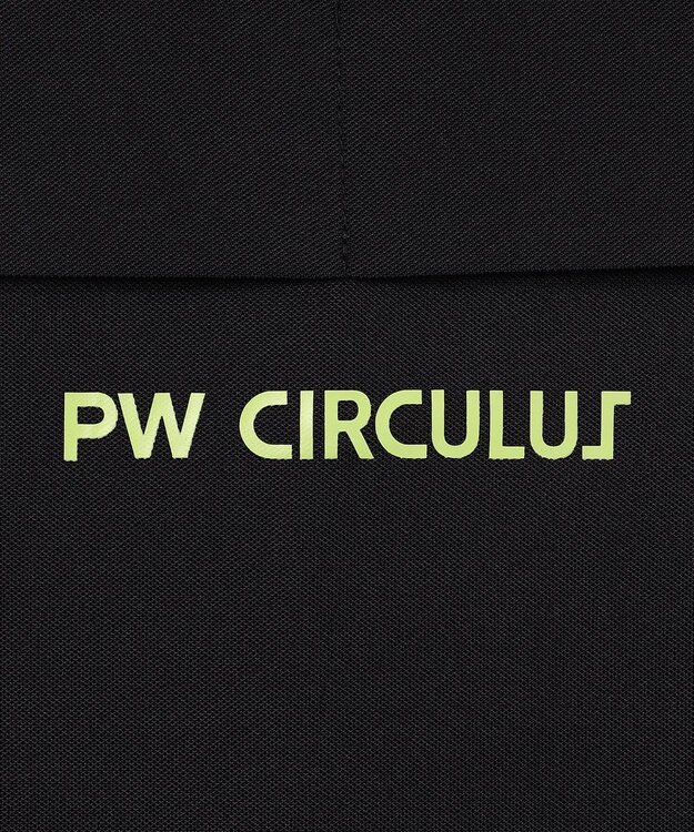 PW CIRCULUS 【MEN】ハーフジップモック ゴルフ ブラック系