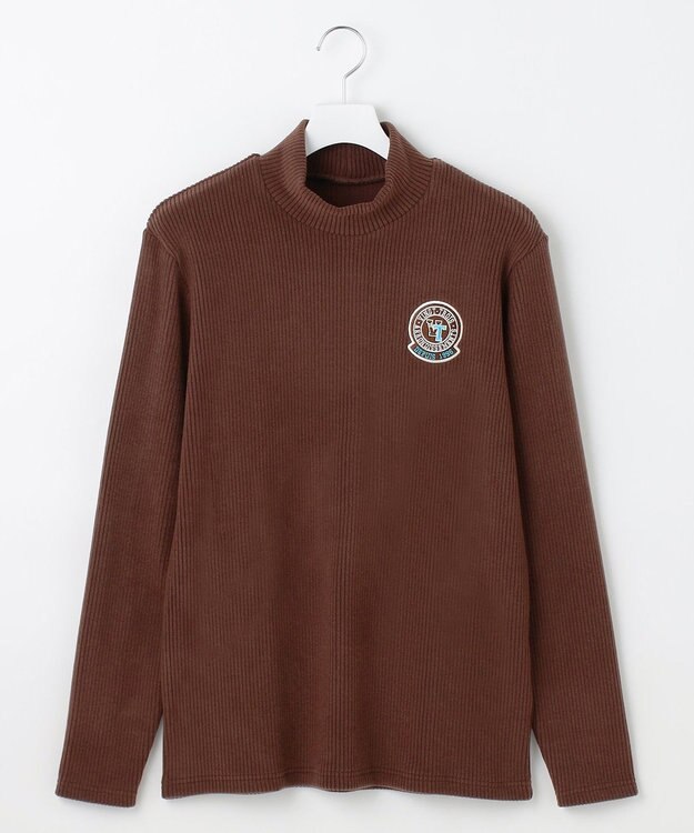 23区GOLF 【MEN】冬の暖かトップス！グランサーモリブ モックネック ダークブラウン系