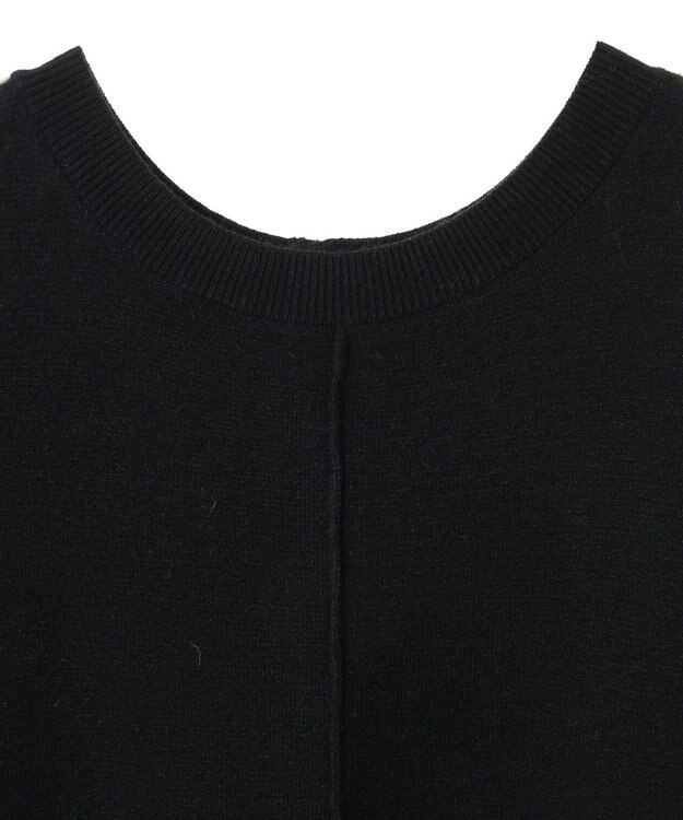 CRAFT STANDARD BOUTIQUE とてもちライン入りニットワンピース Black