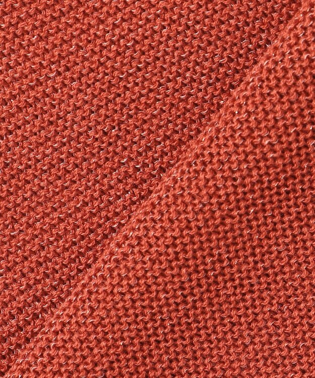 ANY ラメガーターニット オレンジ