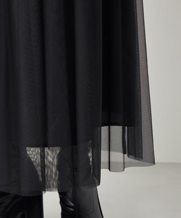 NAVE 【Nave】チュール スカート ブラック系